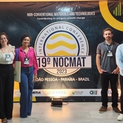Pesquisadores do grupo Reciclos participam de congresso internacional em João Pessoa NOCMAT 2023